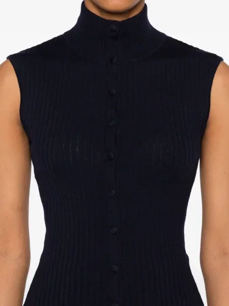 Top Jean Paul Gaultier albastru