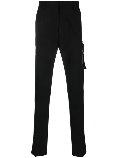 Pantaloni Dsquared2 de lână negru