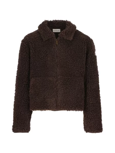 Dětska bunda Moncler Enfant hnědá