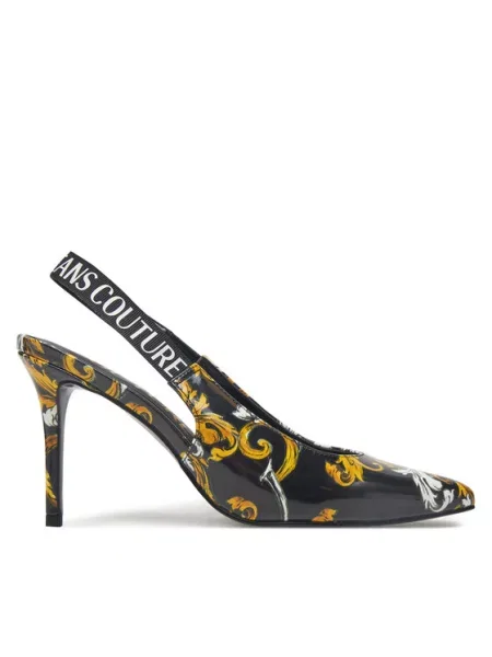 Γόβες Versace Jeans Couture μαύρο