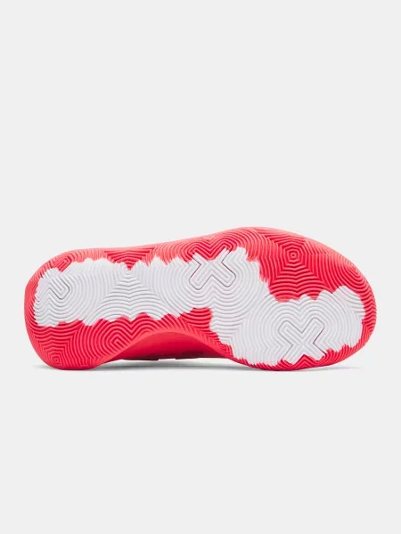 Gyerek félcipő Under Armour piros