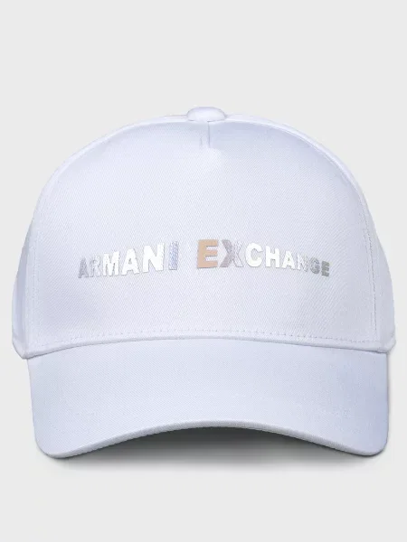 Кепка Armani Exchange біла