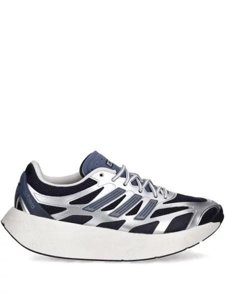 Sneakerși Adidas Adizero plasă cu dungi gri