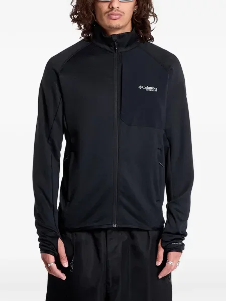 Pulover Columbia din fleece negru