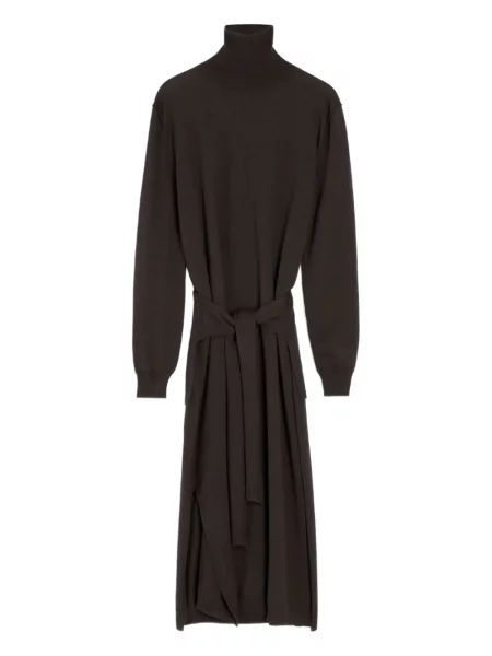 Rochie Lemaire tricotate de costum maro