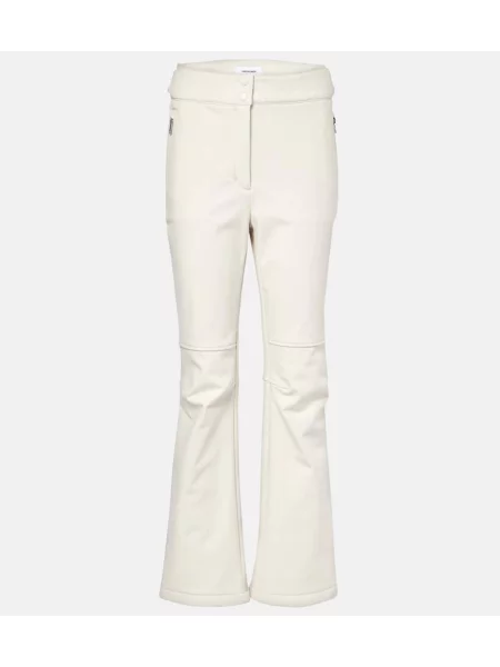 Jeździć na nartach spodnie dresowe Yves Salomon białe