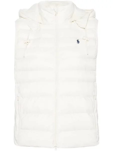 Pikowana kamizelka Polo Ralph Lauren biała