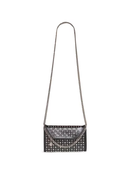 Geantă Stella Mccartney cu tepi negru