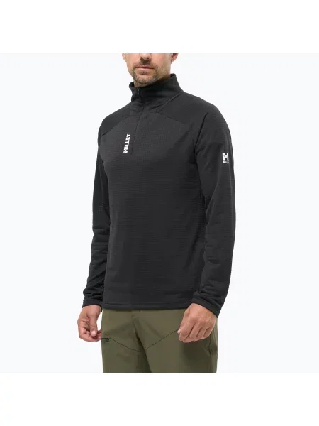 Мъжки поларен суитшърт Millet Parmelan Light Fleece black черно