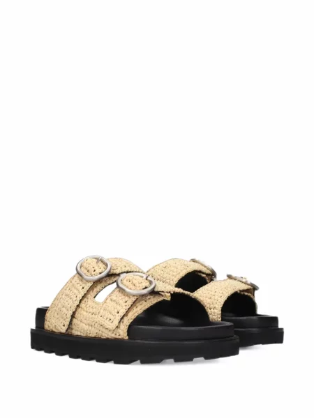 Sandale Jil Sander cu cataramă