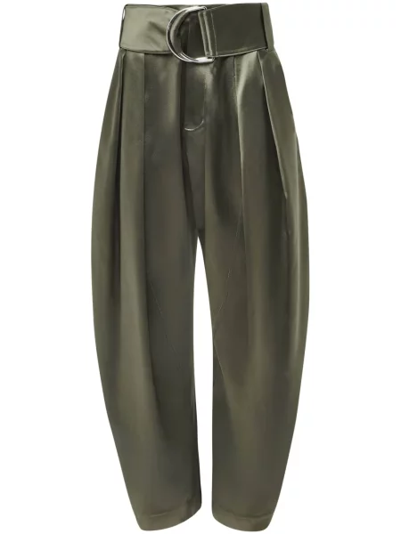 Pantaloni Jw Anderson plisate verde