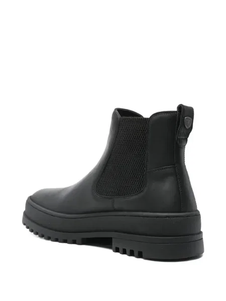 Botine chelsea Blauer din piele negru
