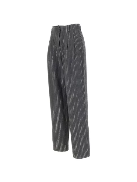 Pantaloni Iro cu paiete gri