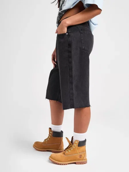 Supply&demand Szorty Denim Jorts Bleek czarne