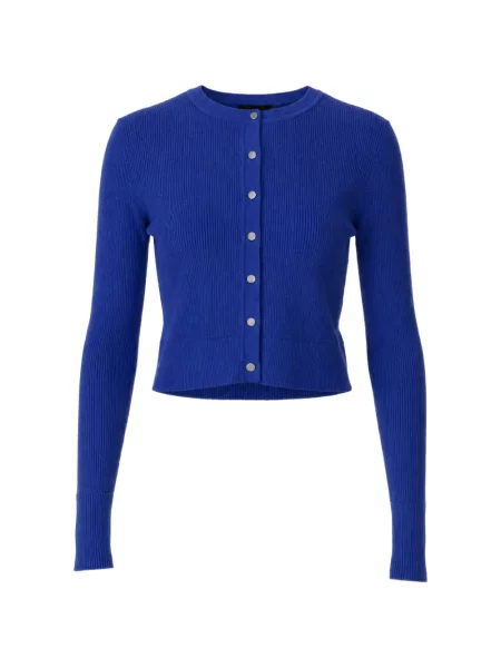 Decupat cardigan Toccin albastru
