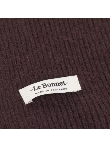 Czapka Le Bonnet wełniana brązowa
