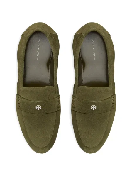 Pantofi loafer Tory Burch verde