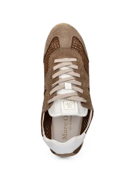 Szarvasbőr sneaker Marc O'polo barna