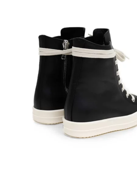 Top Rick Owens din piele negru