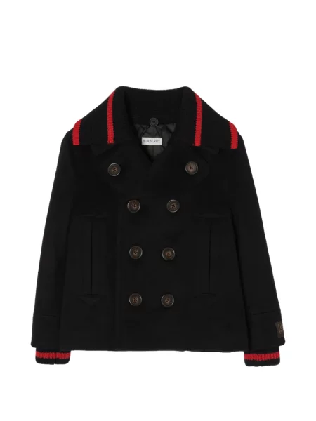 Płaszcz dziecięcy Burberry czarny