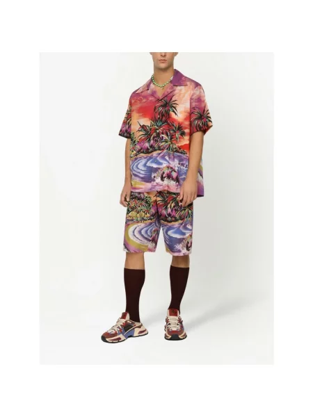 Bermudy Dolce And Gabbana z nadrukiem
