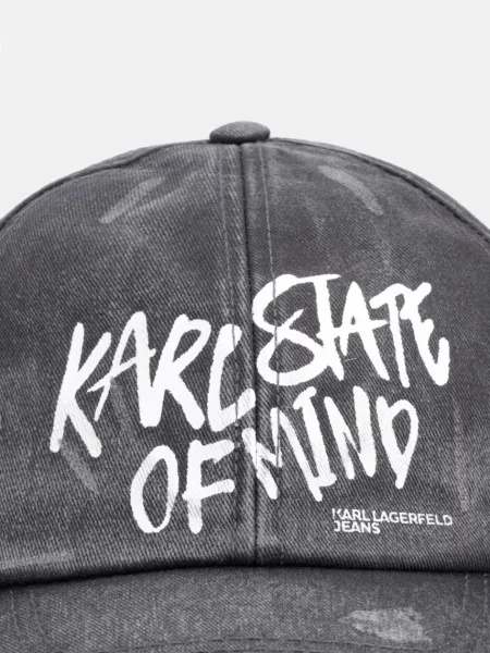 Karl Lagerfeld Jeans baseball kapa jeans bela