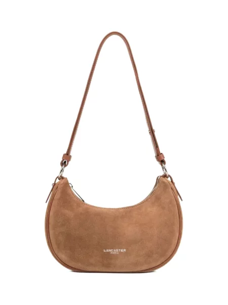 LANCASTER Paris Geantă de umăr Lancaster Sac besace Zippé S Suède Camel' maro