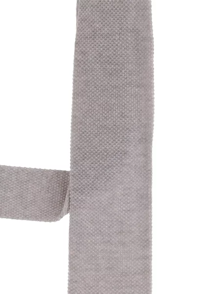 Cravată Boss tricotate gri