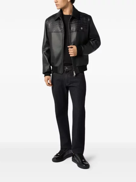 Geanta de piele Billionaire negru
