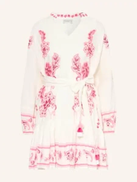 Miss June Sukienka Anika weiss różowa