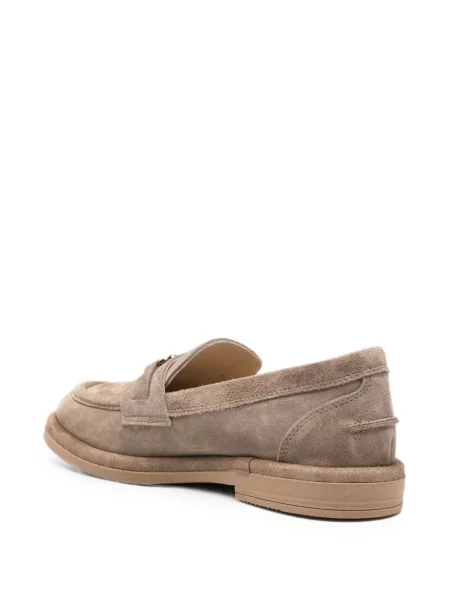 Pantofi loafer Sergio Moretti Firenze din piele de căprioară