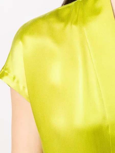 Блуза Haider Ackermann с V-образно деколте зелено