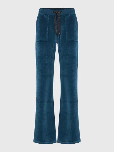 Funky Buddha Pantaloni petrol verde