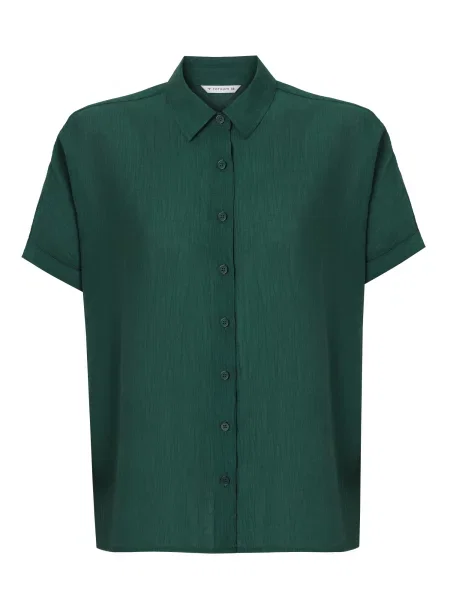 TATUUM Bluză Zaria pin verde