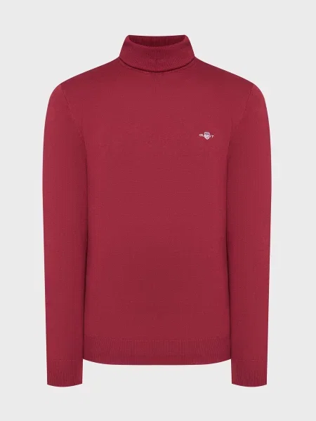 Класична водолазка Gant бордова