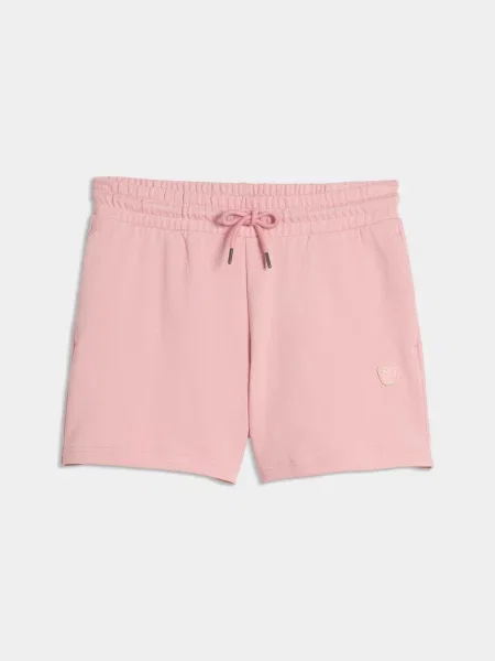 Повсякденні шорти PUMA Ess Elevated Mid-rise Shorts комбінований верх рожевий