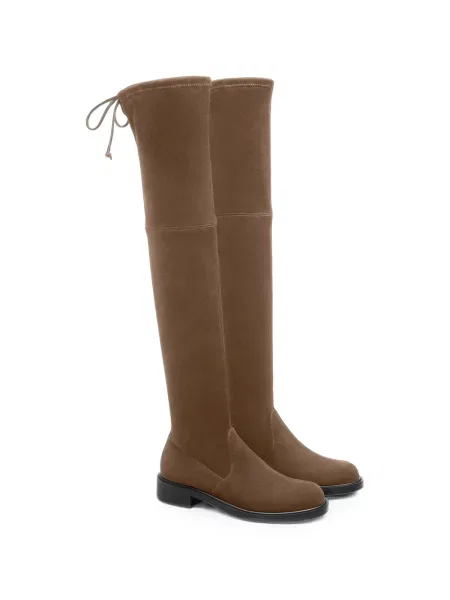 Cizme Stuart Weitzman cu legături maro