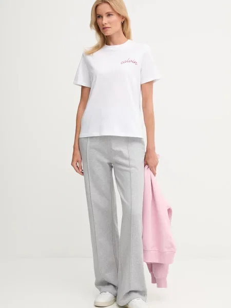 Calvin Klein Jeans tričko bílé