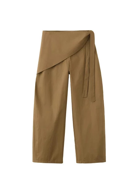 MANGO Pantaloni MILOS kaki