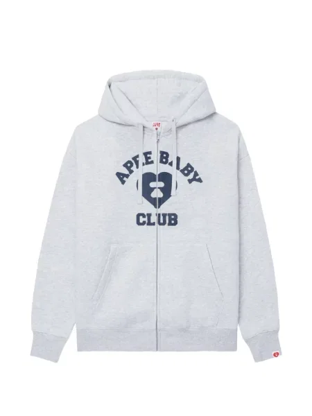 Hanorac cu glugă Apee™ By *a Bathing Ape® cu imagine gri