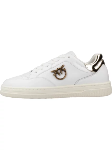 Sneakersy Pinko skórzane białe