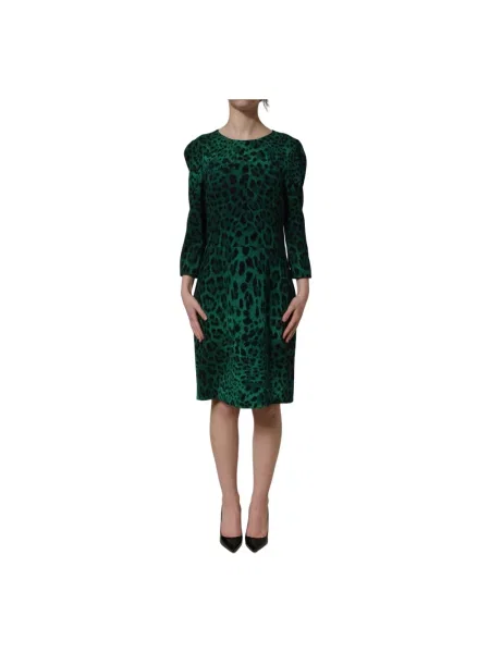 Sukienka Dolce And Gabbana zielona