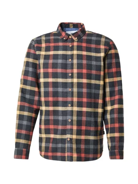 Kronstadt Košile Johan námořnická modř / tmavě žlutá / jasně červená