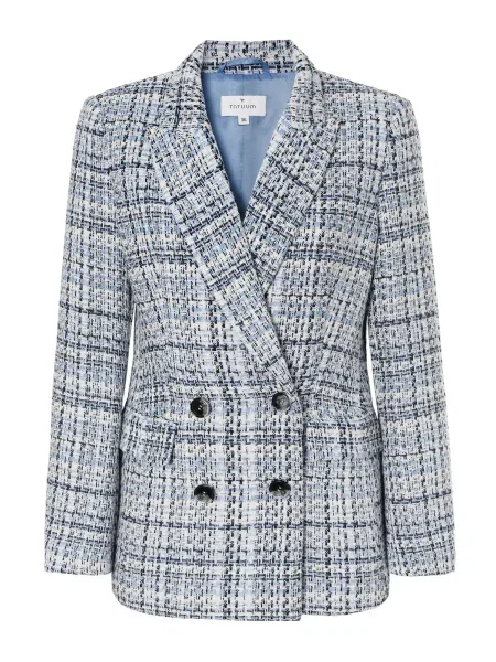 TATUUM Sacou Adamo albastru deschis / negru alb