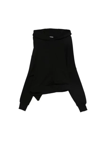 Bluza z kapturem Junya Watanabe z kapturem czarna