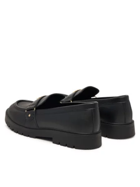 Ilgaauliai batai Tommy Hilfiger juoda