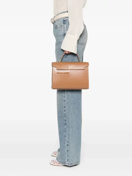 Geantă Anya Hindmarch maro