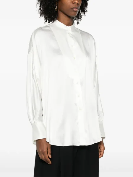 Kołnierzykowy bluzka Brunello Cucinelli