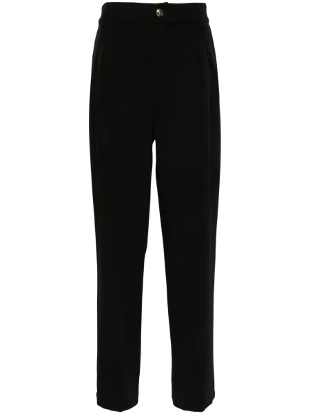 Pantaloni Versace Jeans Couture plisate negru