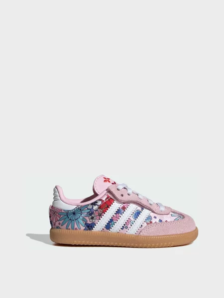 Детские кеды Adidas розовые